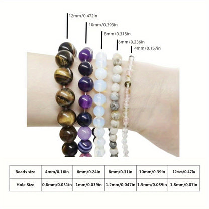 Rainbow Color Acrylic Spacer Beads