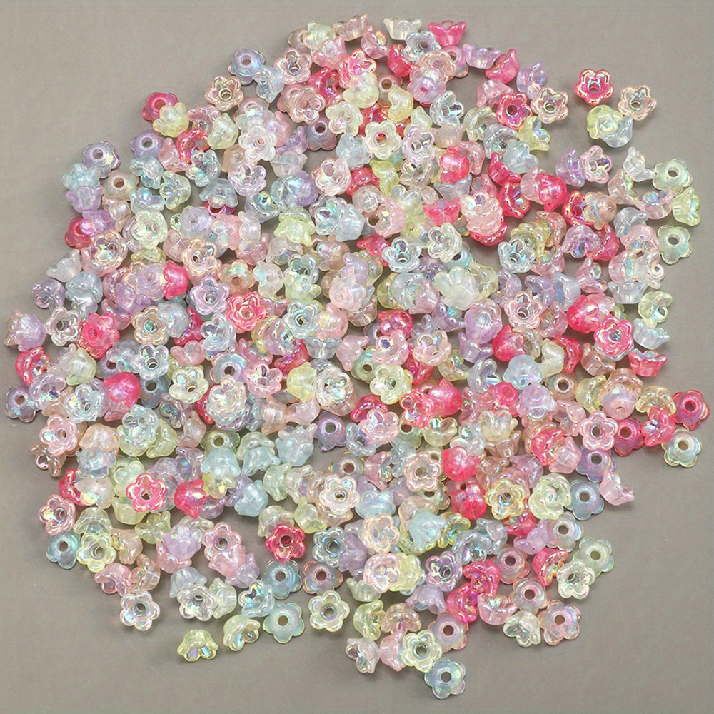 Mini Lily of The Valley Acrylic Flower Beads