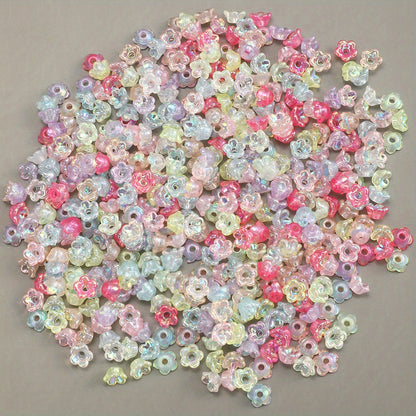 Mini Lily of The Valley Acrylic Flower Beads