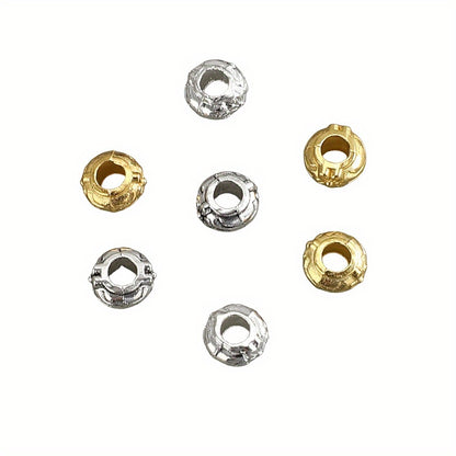 3×6mm Zinc Alloy Flower Spacer Beads