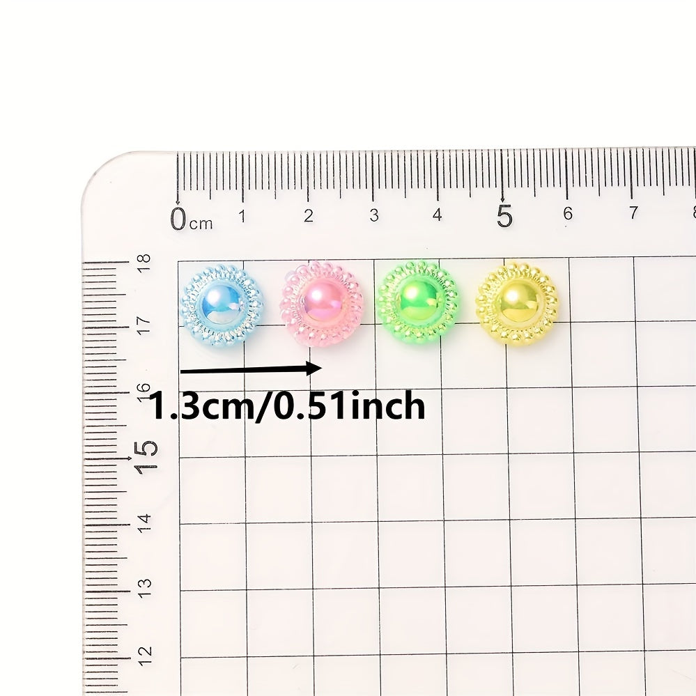 Mix Color Square Cube Acrylic Spacer Beads