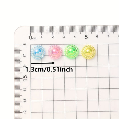 Mix Color Square Cube Acrylic Spacer Beads