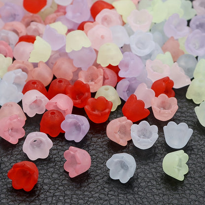 Assorted Colourful Square Wooden Spacer Beads