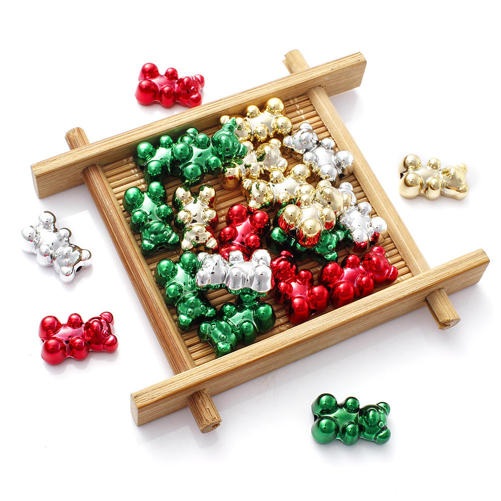 11×18mm Gummy Bear Acrylic Beads