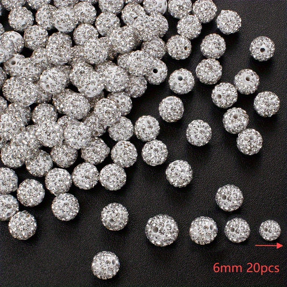 Two-Tone Acrylic Big Hole Spacer Beads