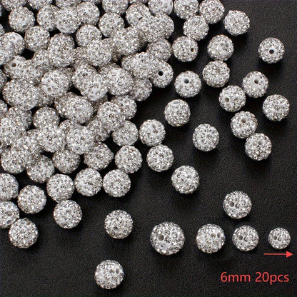 Two-Tone Acrylic Big Hole Spacer Beads
