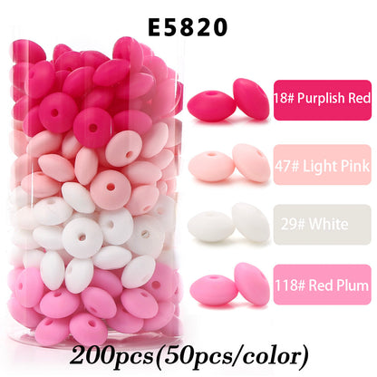 Colorful Acrylic Round Spacer Beads