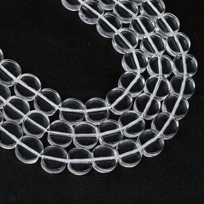 10×11mm Synthetic Crystal Faceted Glass Beads