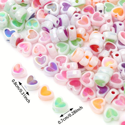 Acrylic Jelly Color Flower Shape Beads