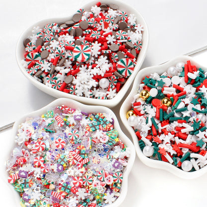 Christmas Soft Clay Beads