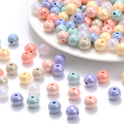 Mix Color Acrylic Star Loose Spacer Beads