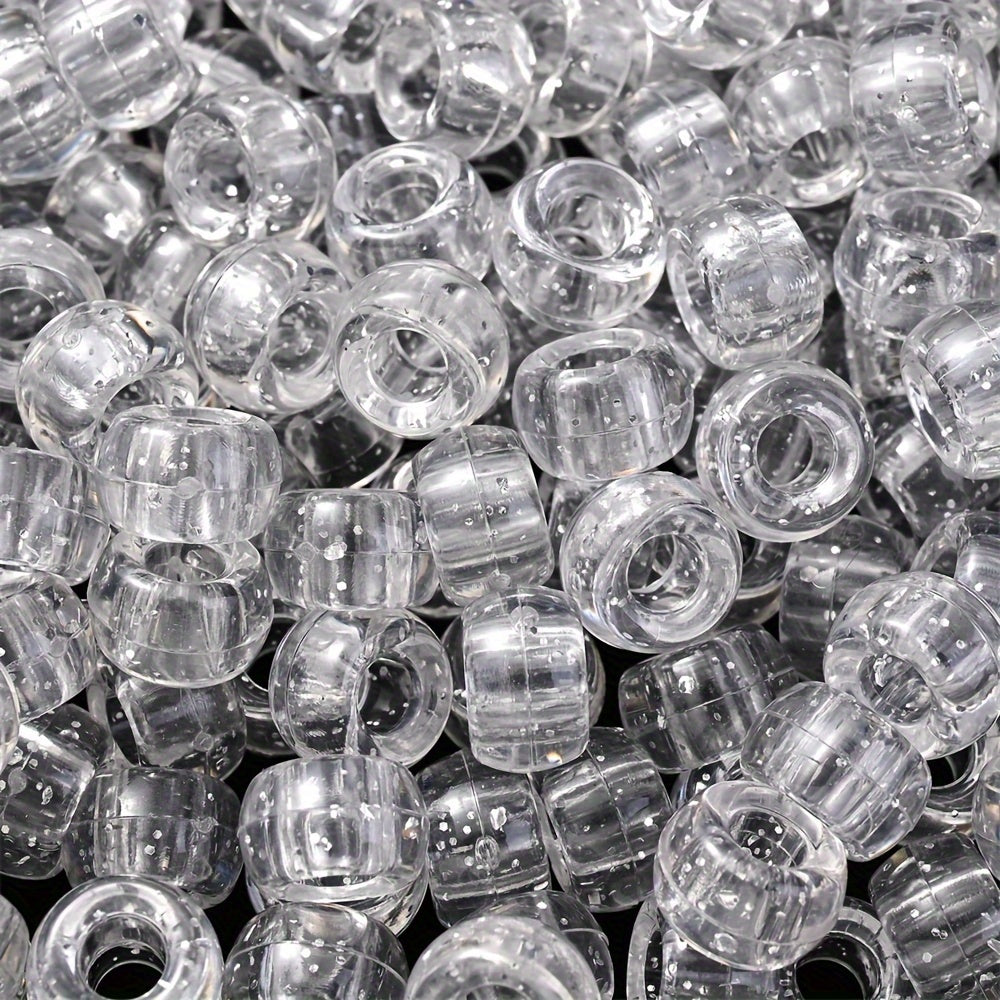 Rainbow Color Gradient Faceted Glass Beads