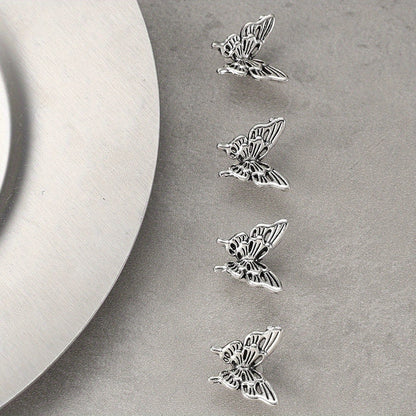 20pcs 14x15mm Alloy Butterfly Spacer Beads