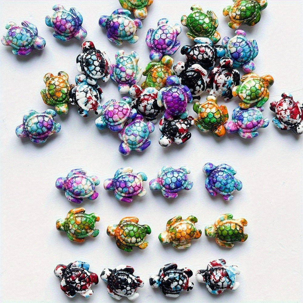 Sea Turtle Gradient Spacer Beads