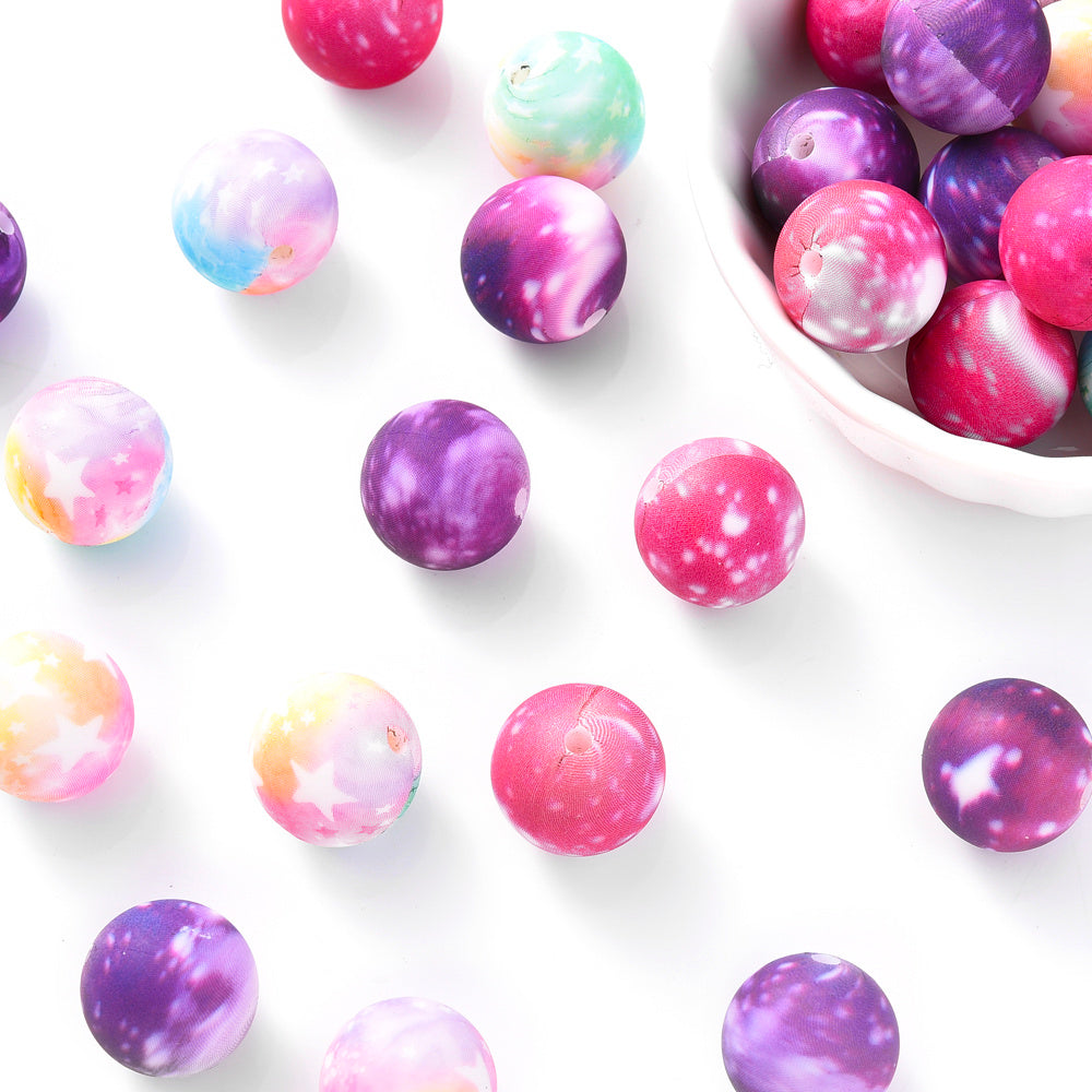 Starfish Gradient Stone Spacer Beads