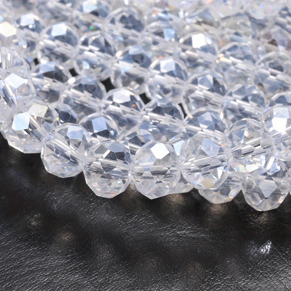 Resin AB Shiny Rhinestone Spacer Beads