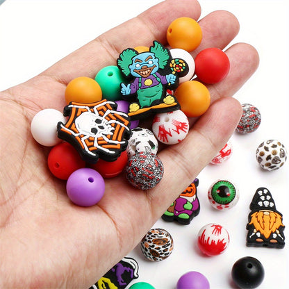 Halloween Silicone Beads Set