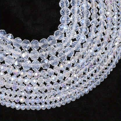 Resin AB Shiny Rhinestone Spacer Beads