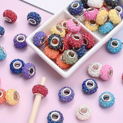 9×15mm Rose Flower Acrylic Beads