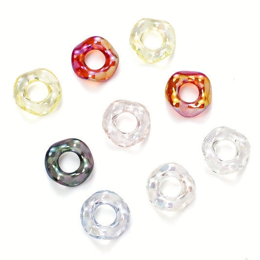 20pcs 16mm Colorful Acrylic Wave Beads