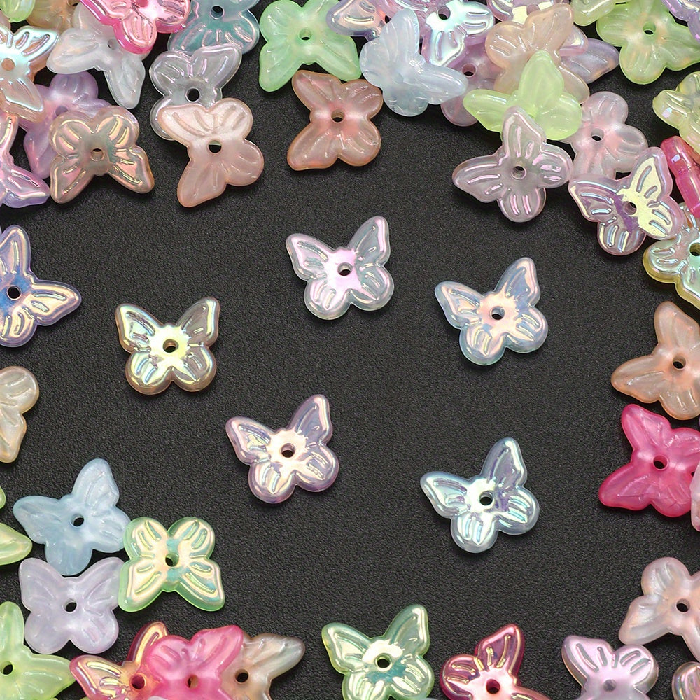 12x10mm Butterfly Acrylic Beads