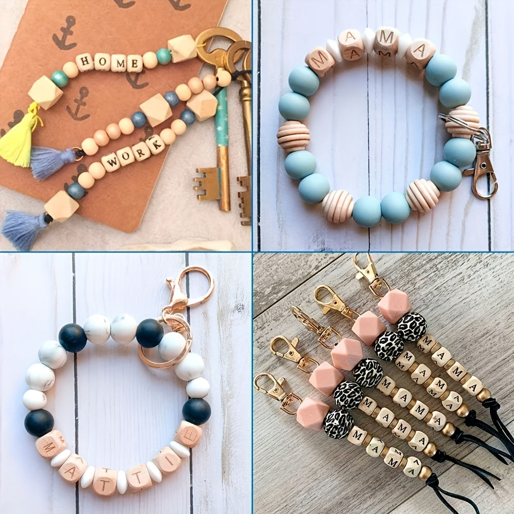 Colorful Mix Style Acrylic Gradient Round Spacer Beads