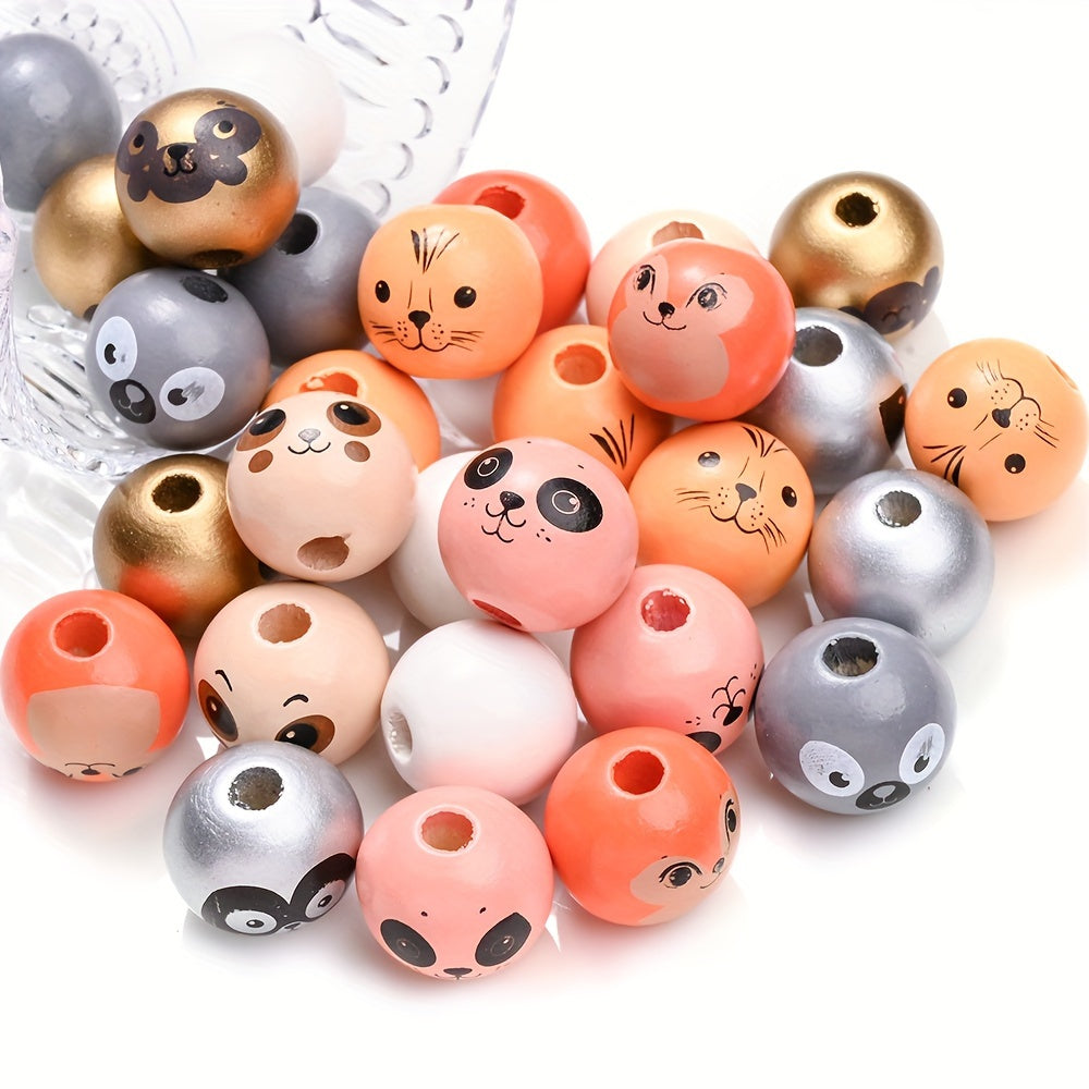 Colorful Cherry Blossom Acrylic Flower Spacer Beads
