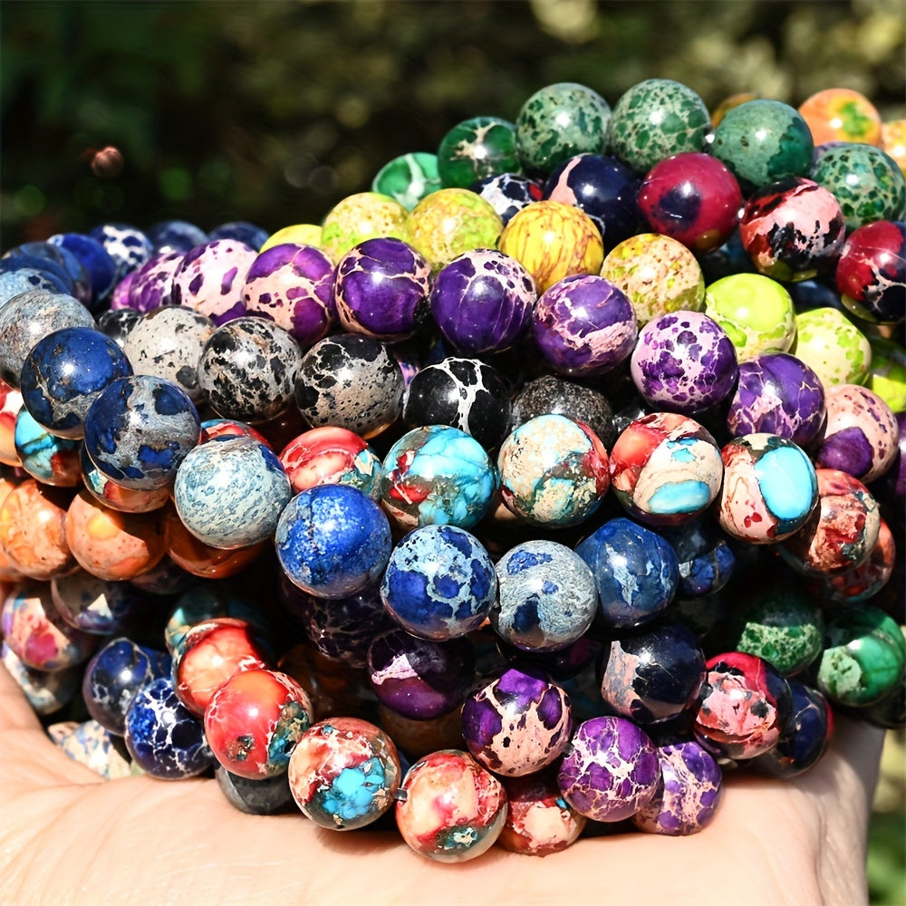 Sea Sediment Imperial Jasper Beads