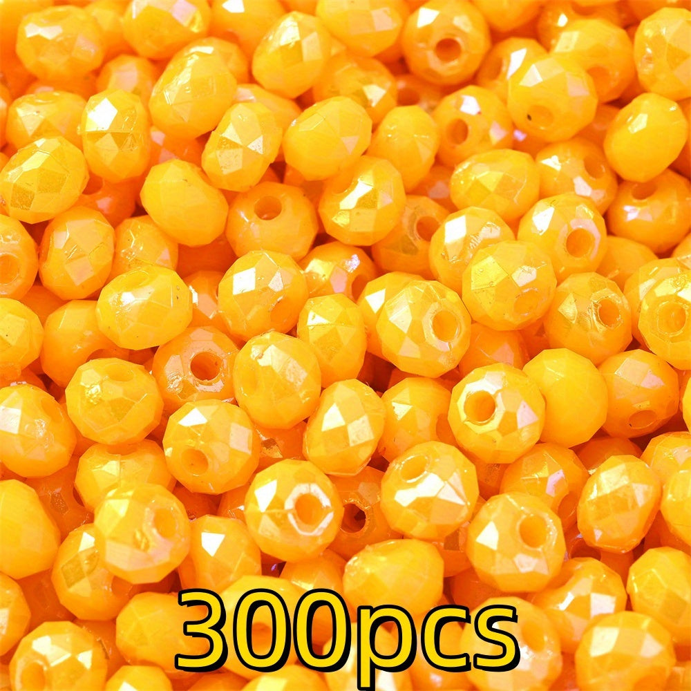 Gradient Shiny Mushroom Flatback Beads