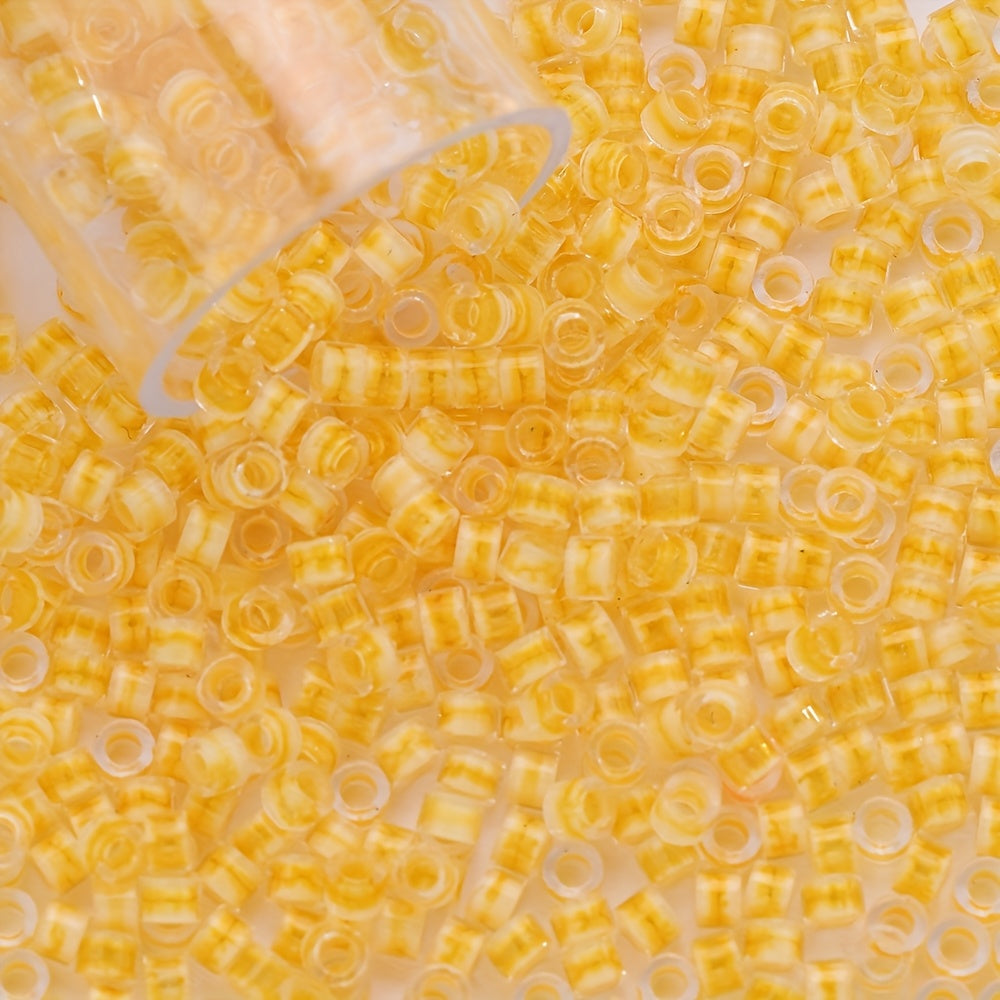 2.5mm Transparent Glass Rice Beads