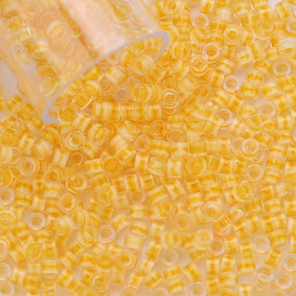 2.5mm Transparent Glass Rice Beads