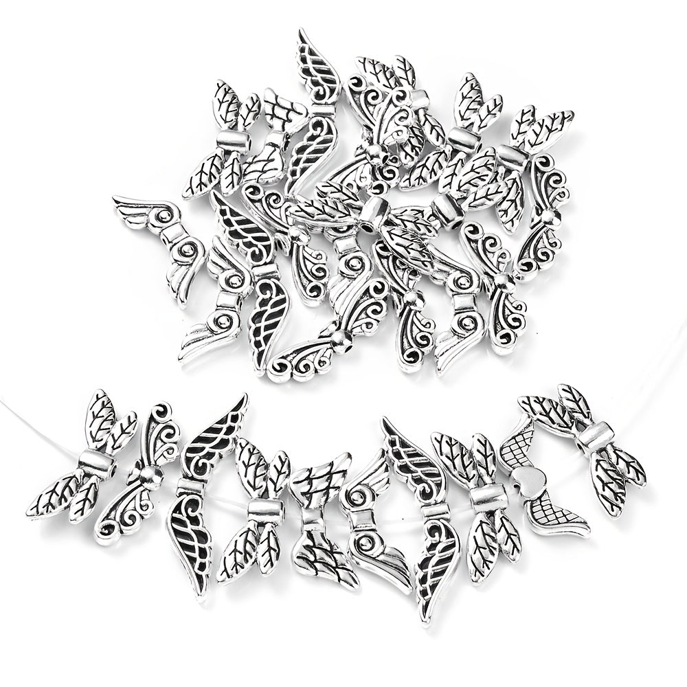 White Acrylic Earth Faceted Beads