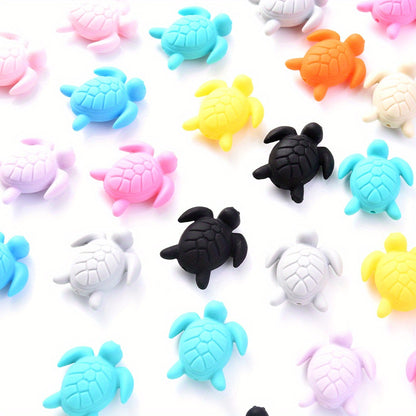 Turtle Silicone Focal Beads