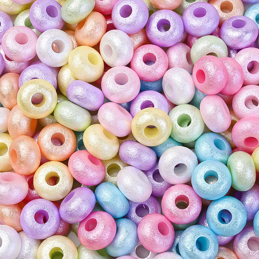 Macaron Bucket Acrylic Beads
