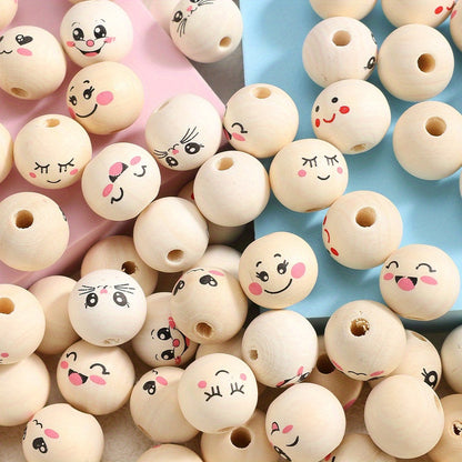 Mix Gradient Acrylic Beads Without Hole