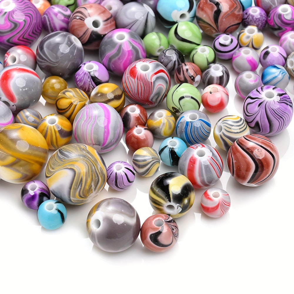9mm AB Color Transparent Heart Acrylic Spacer Beads