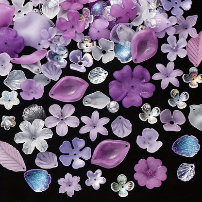 Multicolor Bowknot Resin Flatback Beads Box