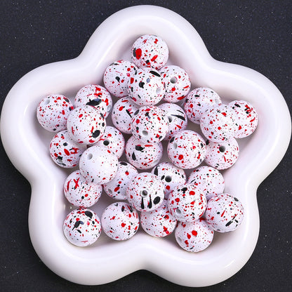 20mm Halloween Dinosaur Egg Acrylic Beads