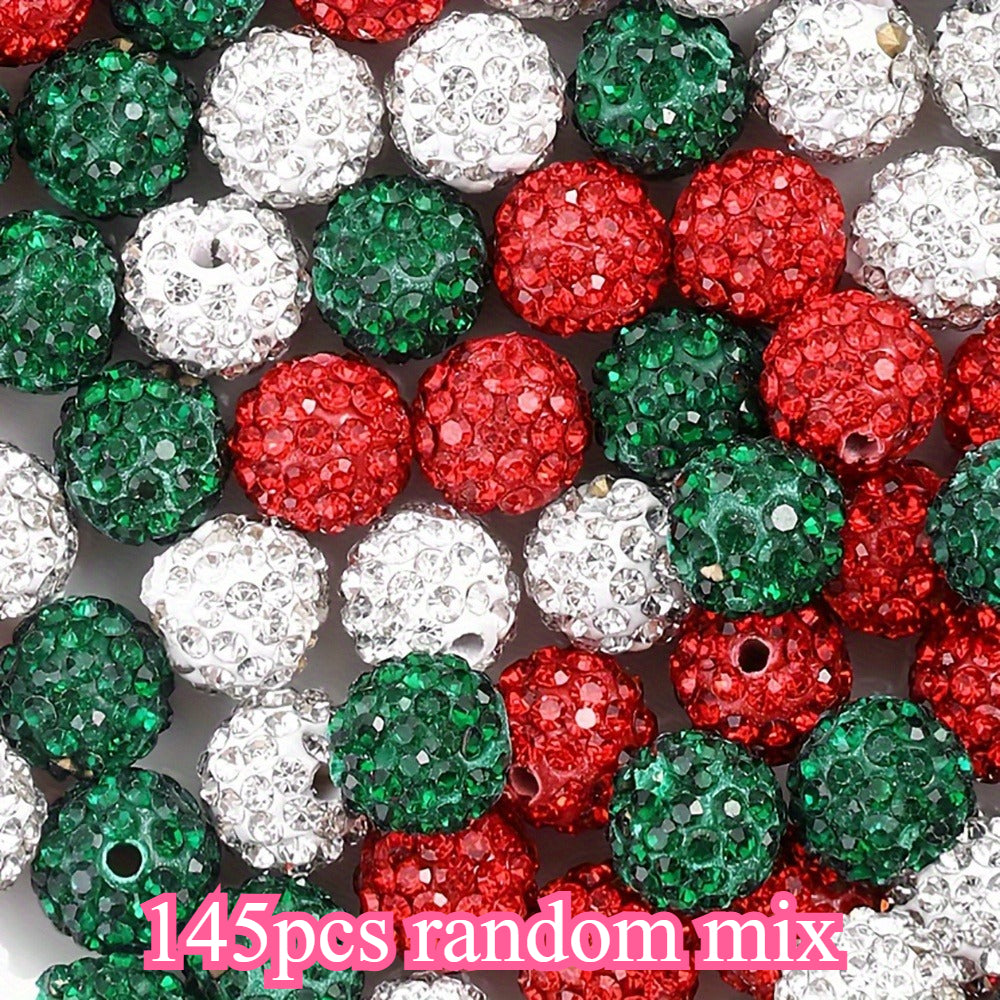 Halloween & Christmas Rhinestone Beads Set