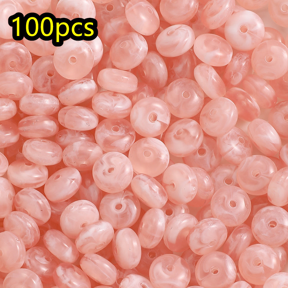 Yellow Lemon Acrylic Beads