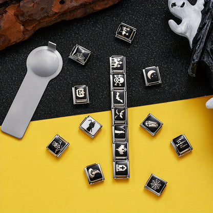 Halloween Themed Alloy Beads