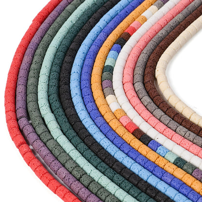 7/8mm Colorful Bohemian Round Cabochon Beads