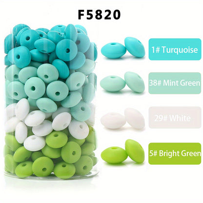 Colorful Acrylic Round Spacer Beads