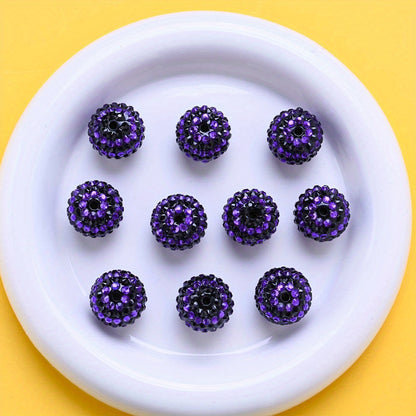 20mm Halloween Rhinestone Ball Beads