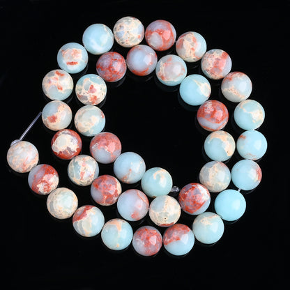 6/8/10mm Shoushan Stone Beads