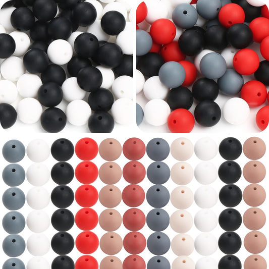 201pcs/set Silicone Ball Beads