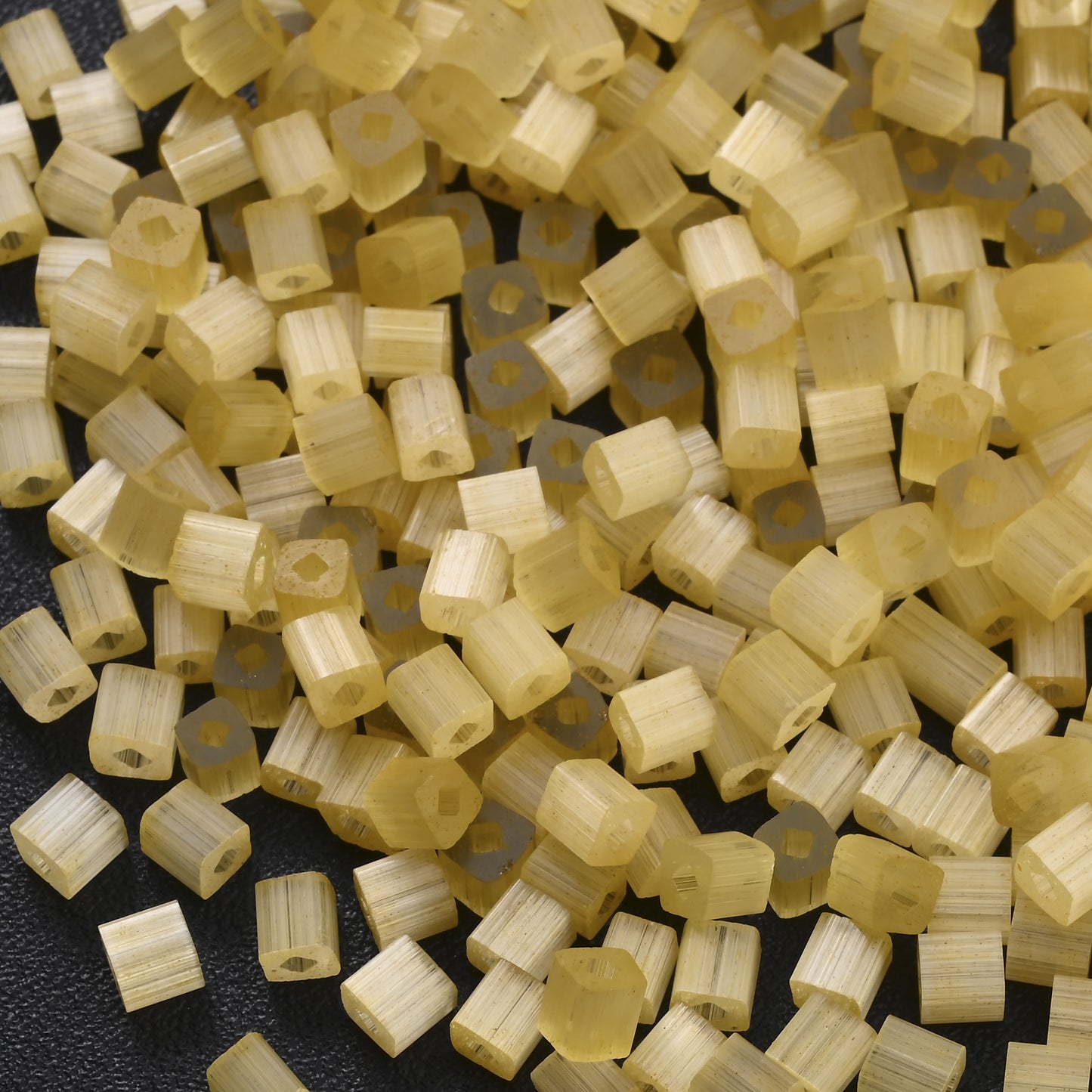 200Pcs Square Glass Beads For Jewelry Making 4MM Seed Beads & Beads Assortments DIY Handmade Bracelet Necklace Crafts Accessories
