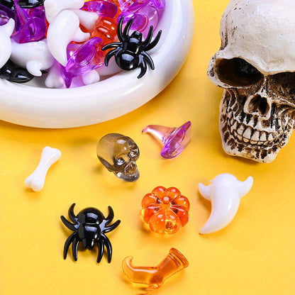 Halloween Mixed Style Resin Beads