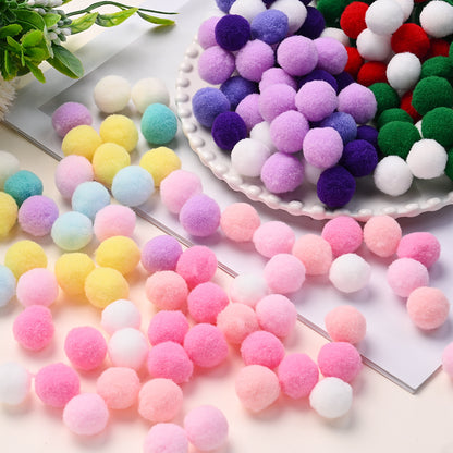 Soft Fluffy Pompom Beads