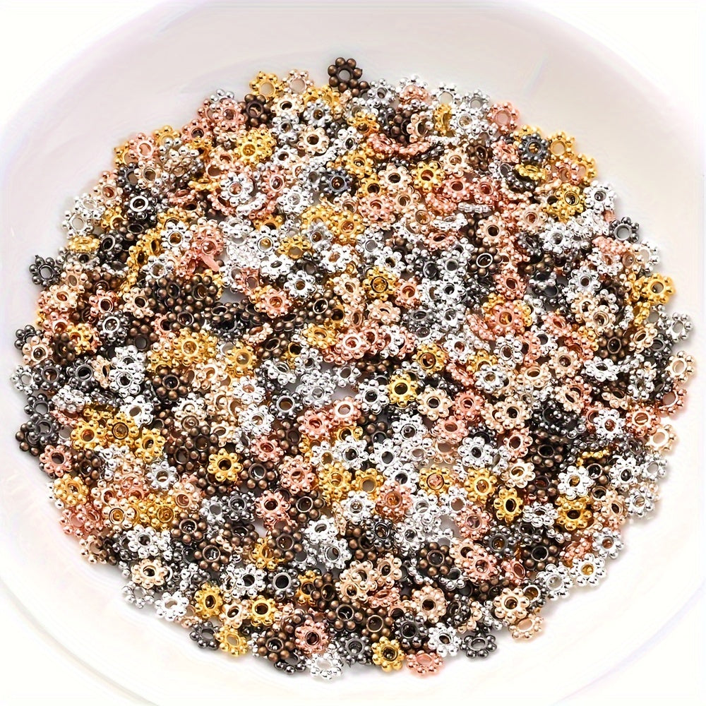 Multicolor Oblate Acrylic Abacus Beads